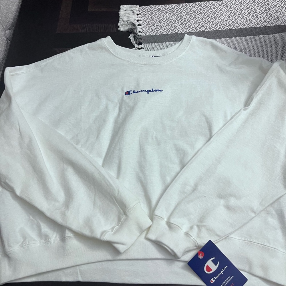 Brand new with tags - White Champion Sweatshirt